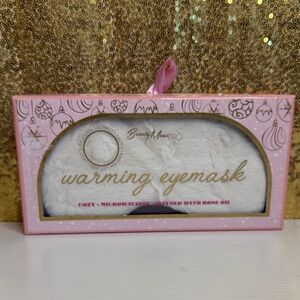 Warming Eye Mask infused with Rose oil microwaveable.